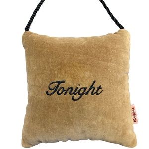 Door tag pillow